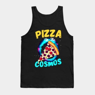 Pizza In The Cosmos | Rocket Funny Tank Top